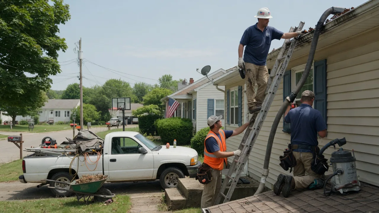 Gutter Installation in Rockhill Furnace, PA near me